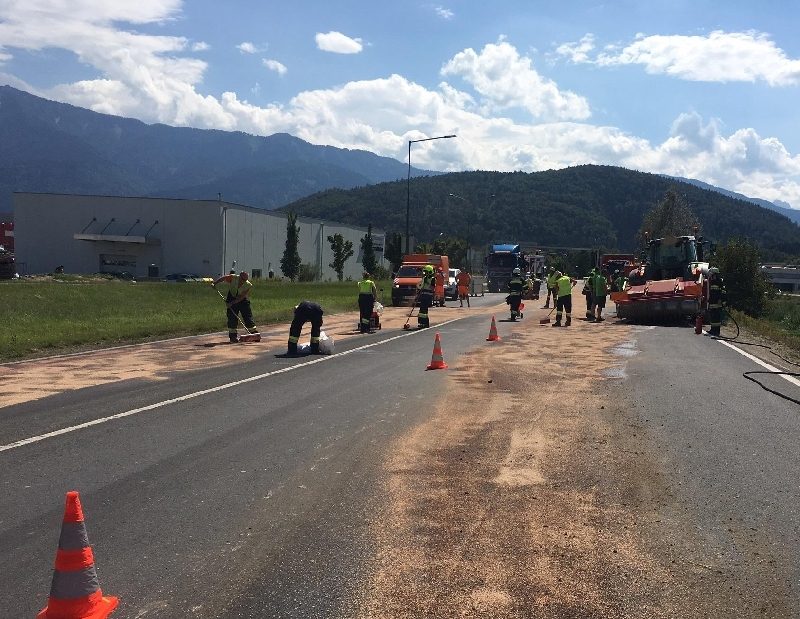 Einsatzserie in Villach (Bild 1)